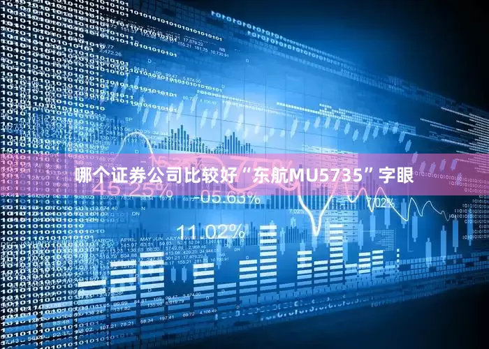 哪个证券公司比较好“东航MU5735”字眼
